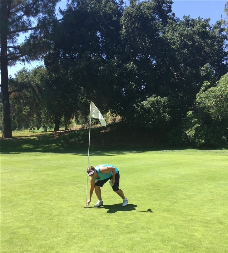 First hole in one with First Tee of Orange County Coaches!