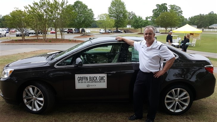 Won a new car with my first hole in one