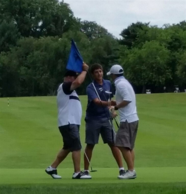 First hole in 1--age 15