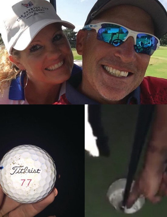 Night time Hole in ONE