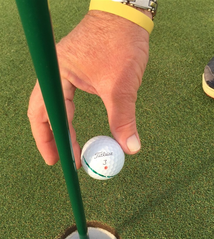 Finally it stayed in the hole!