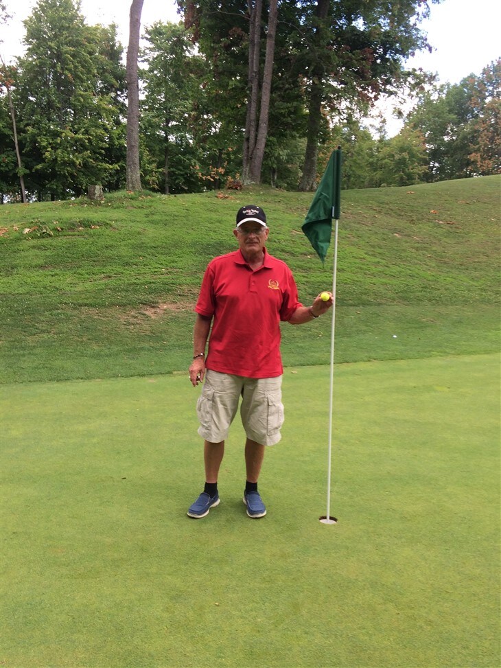 It only took 64 years to get a Hole in One!