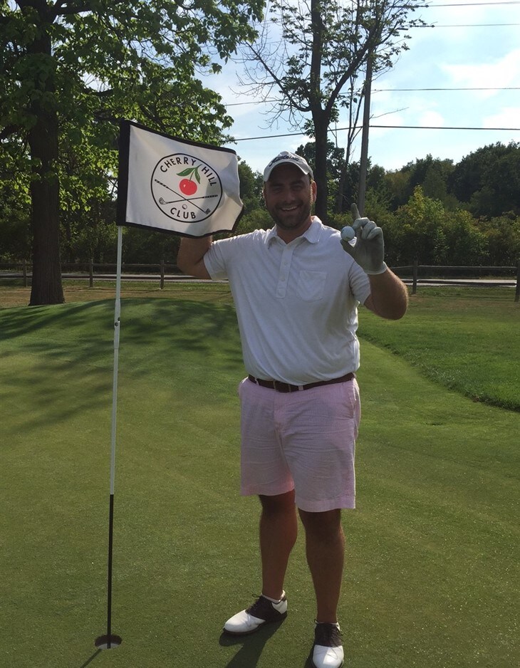 Same club, almost the 'same' Titleist ball...ace #2