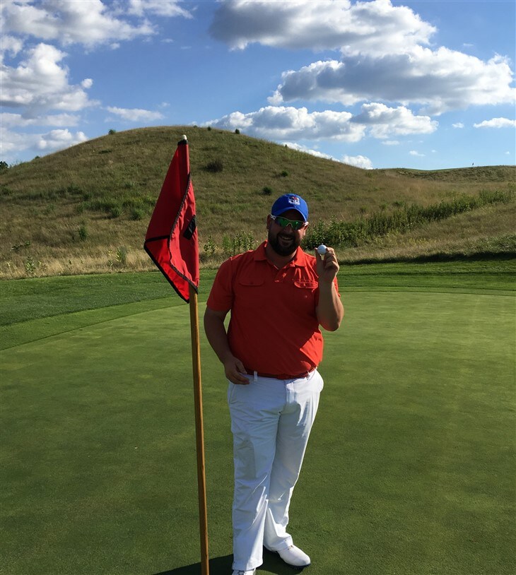 Ballyowen 7 Iron 148 yards number 15