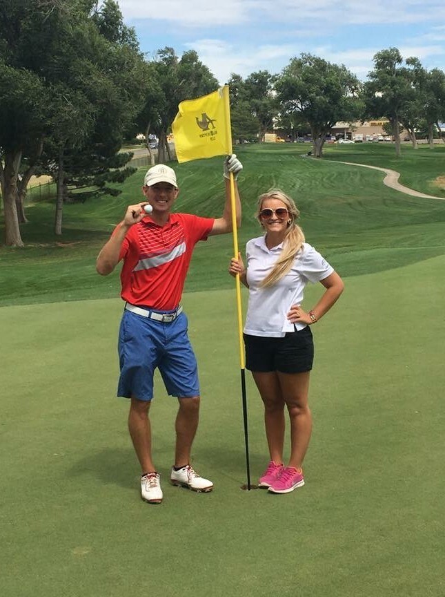 Amarillo country club hole in 1