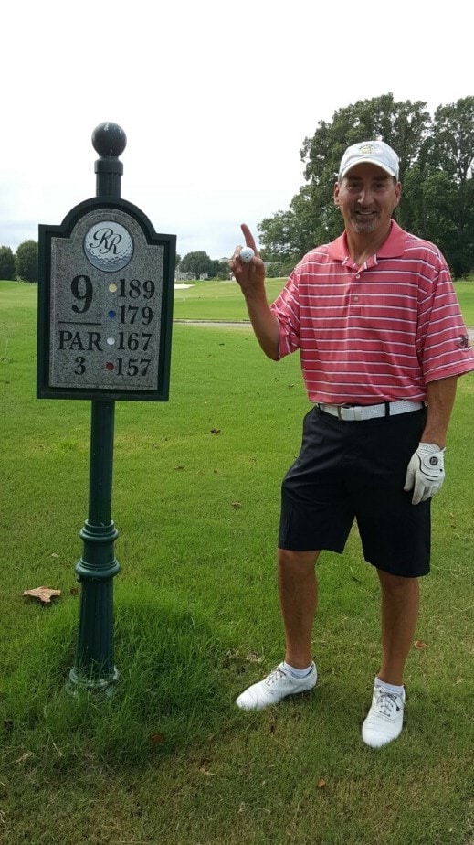Peter Rhim's 1st Hole in One!