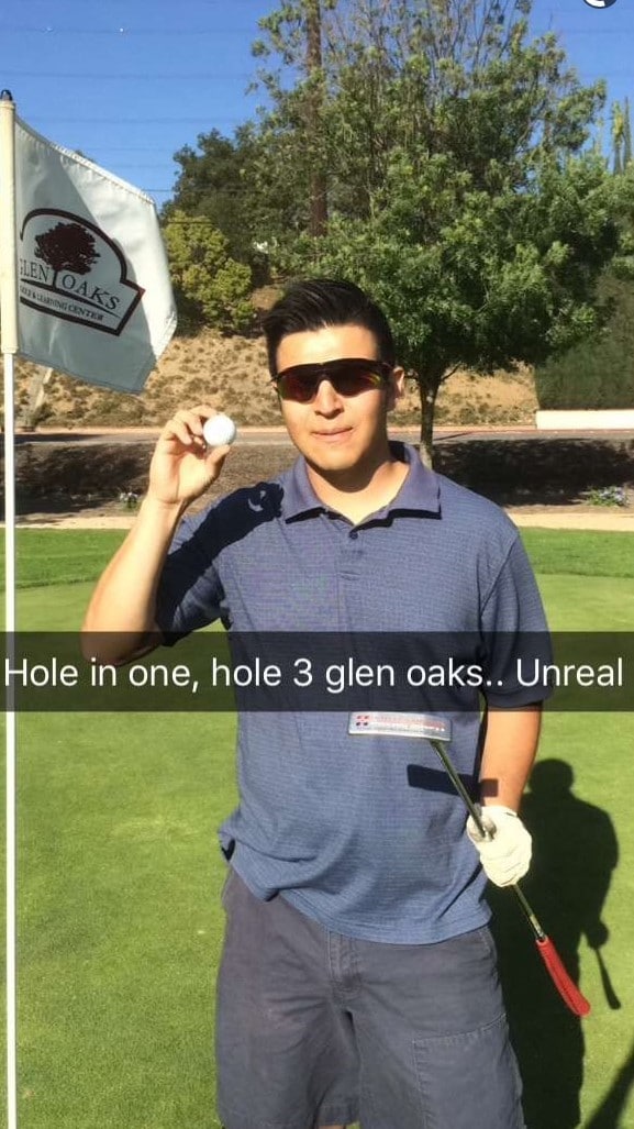 Elias's Hole in One