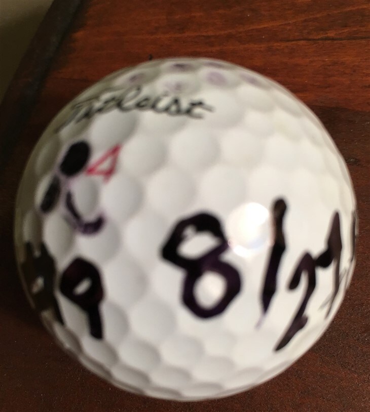 First ever hole in one recorded on this hole