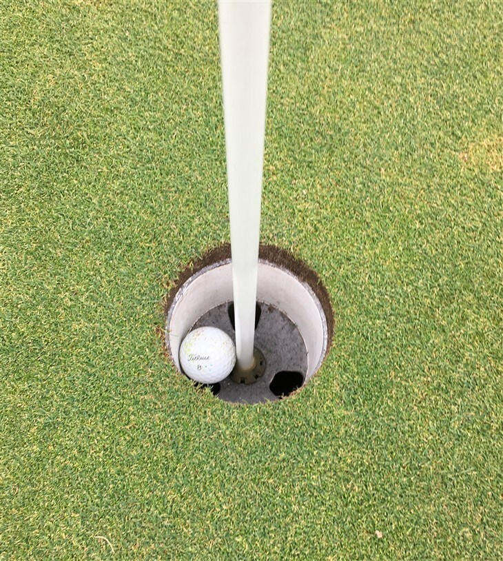 Hole in one today!