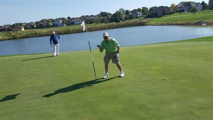 Bobs first hole-in-one