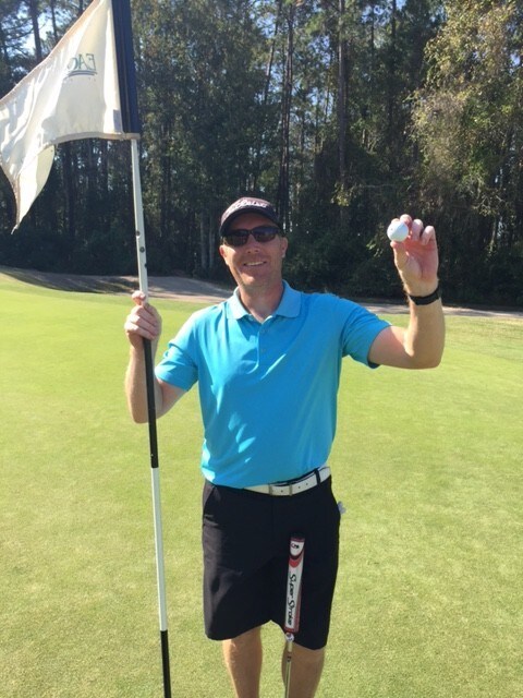 First ever hole in one; 11-10-16