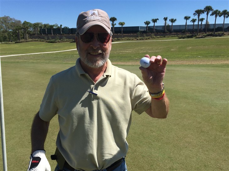 Hole in One on Escambia Executive Golf Course in &#39;The Villages&#39; Florida
