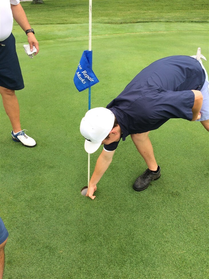 Sweet taste of an ace!