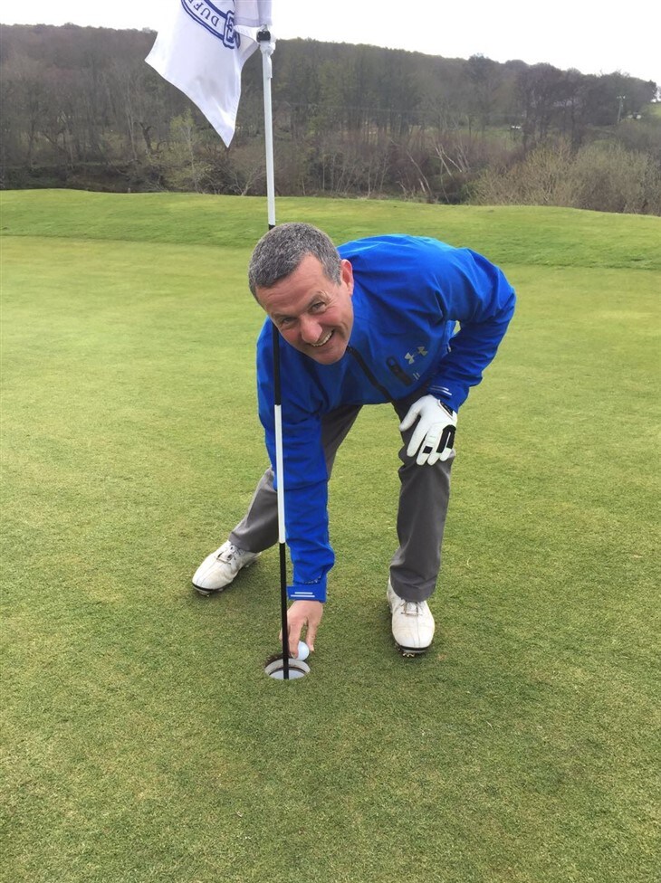 Windy day for a ace