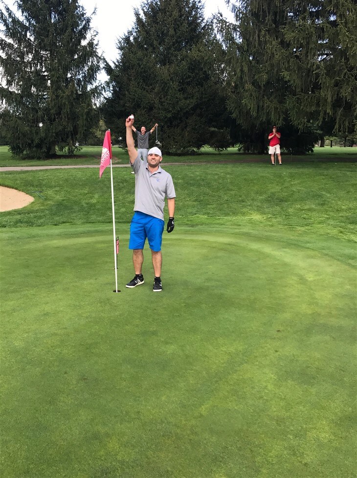 Hole in one at Conley Resort in Butler, PA