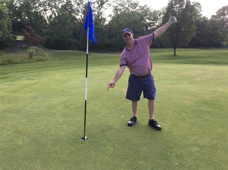 Ace on # 8 at Spring Hollow