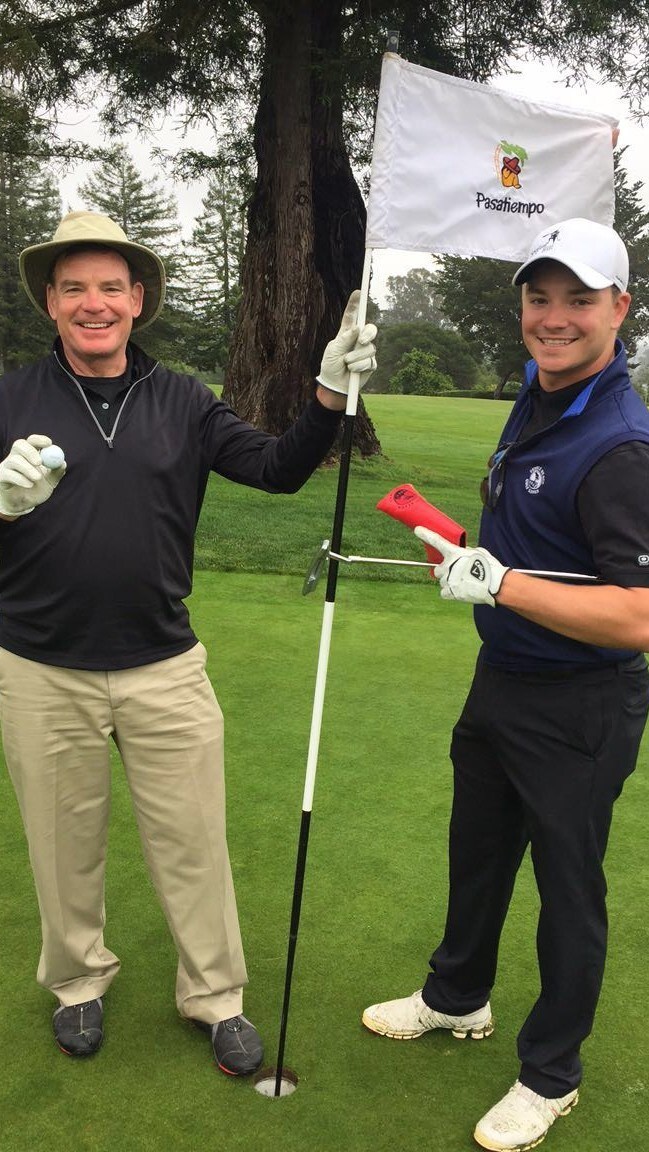 Father and Son and a Hole in One