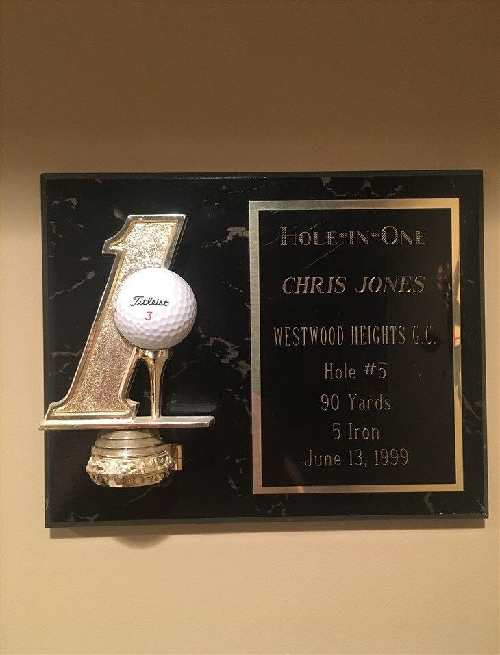 Hole in one - Great memory with my father