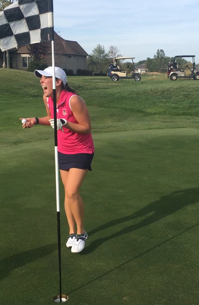 My first 18 holes of golf led to my first hole-in-one