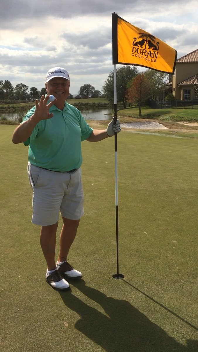 First Ace after 53 years of practice