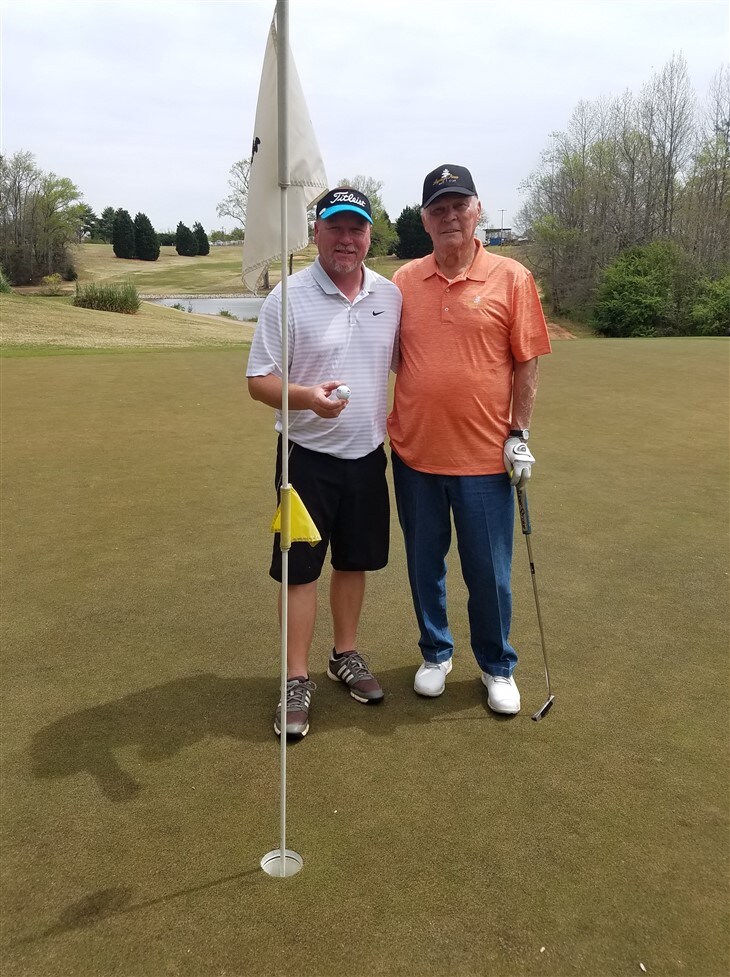 Matt Stokes 3rd Hole in Onr