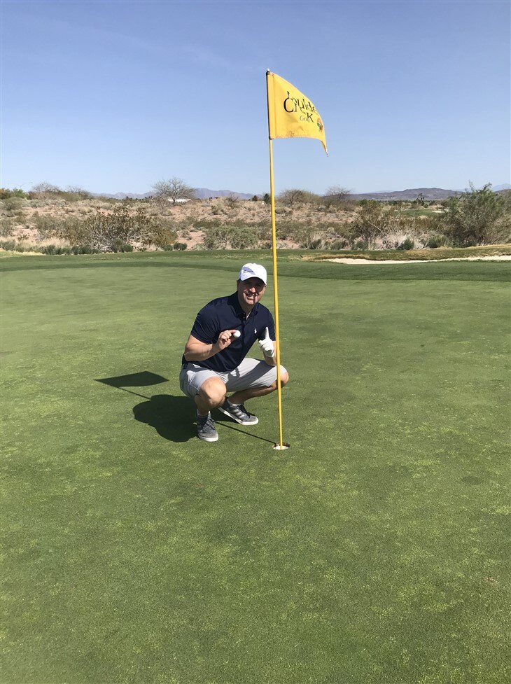 Nevada Trip Hole in 1