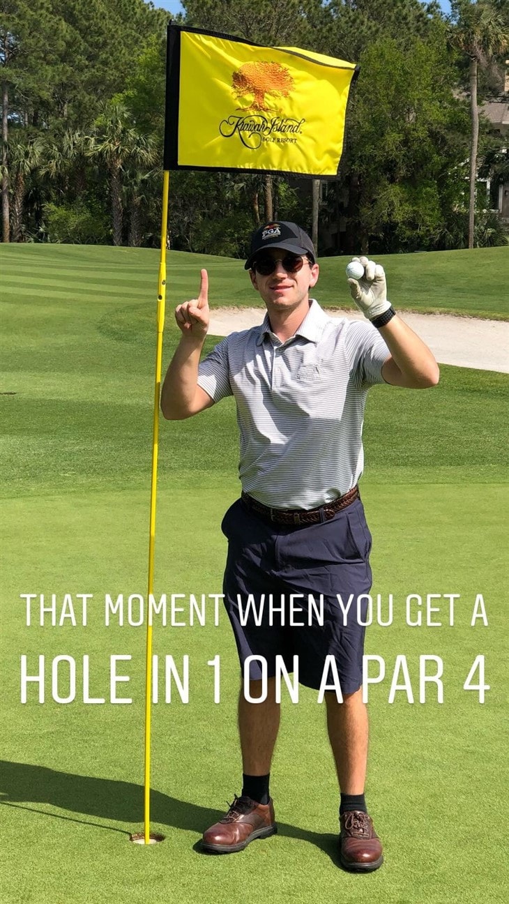 That Moment When You Get Your First Hole-In-One....On A Par 4