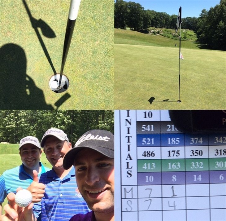 First Fathers Day, First Hole in One