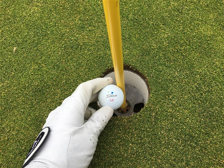 Second ace on mom's birthday
