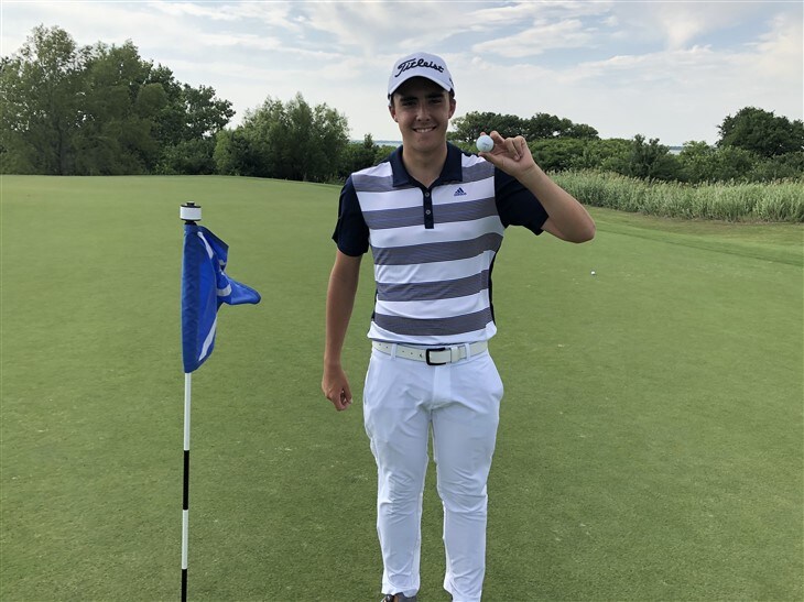 Hole-in-one at The Tribute in The Colony