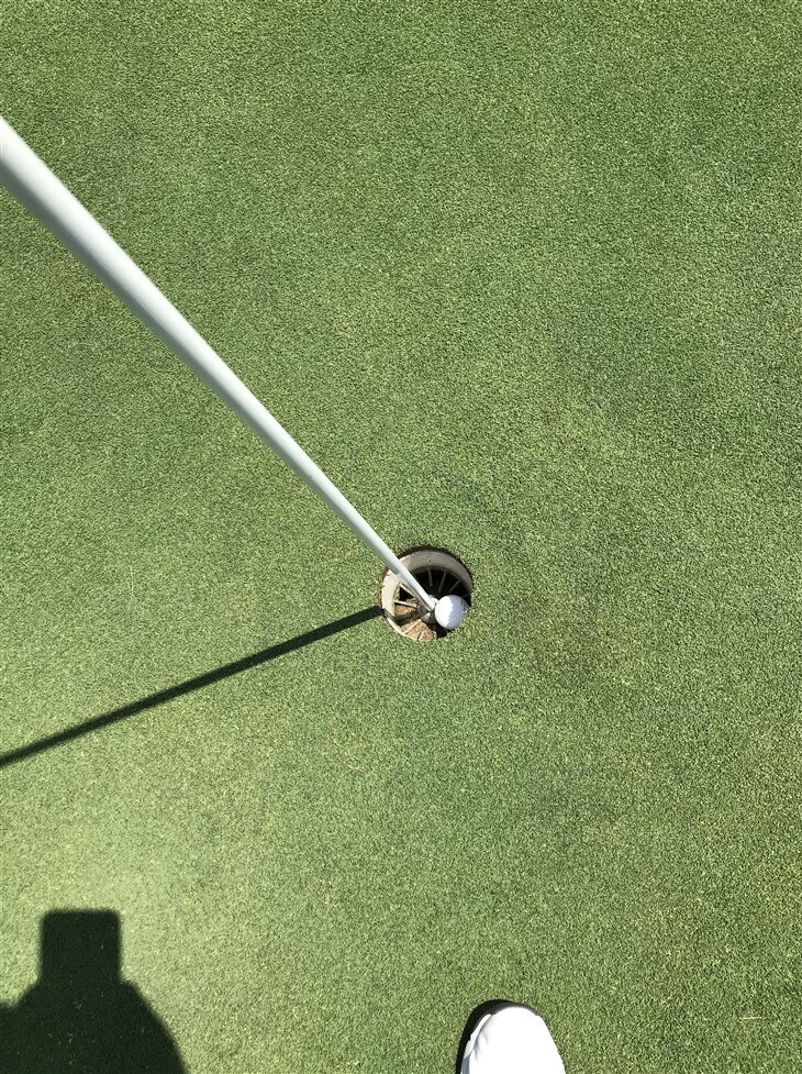 My first hole in one today!
