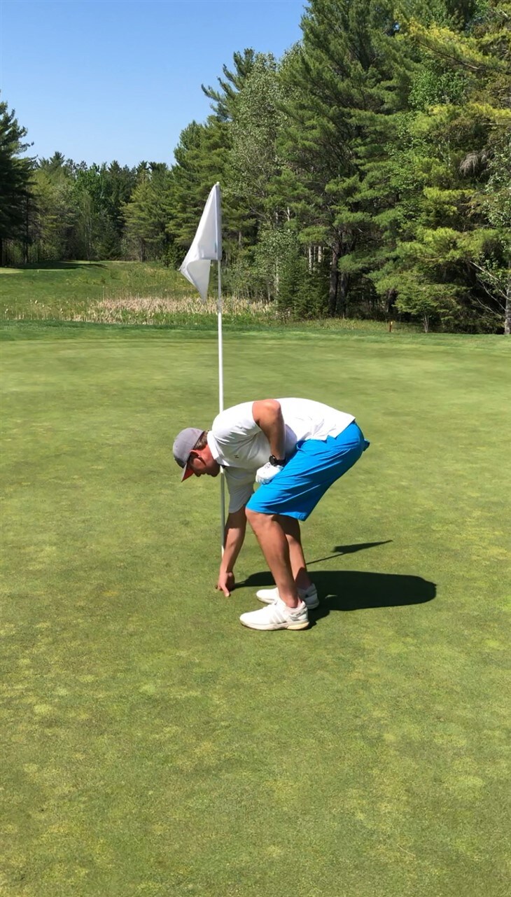 1st hole in one. Finally!!