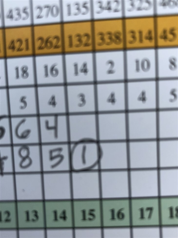 Jason Fugate hole in one
