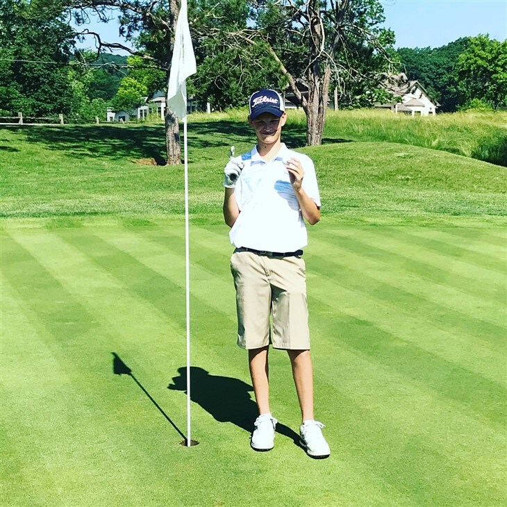 First Hole-n-One @13 yrs old