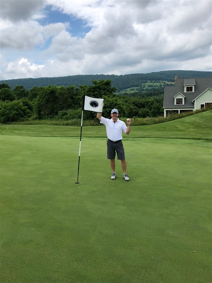First Hole-In-One!!!  Thanks Titleist