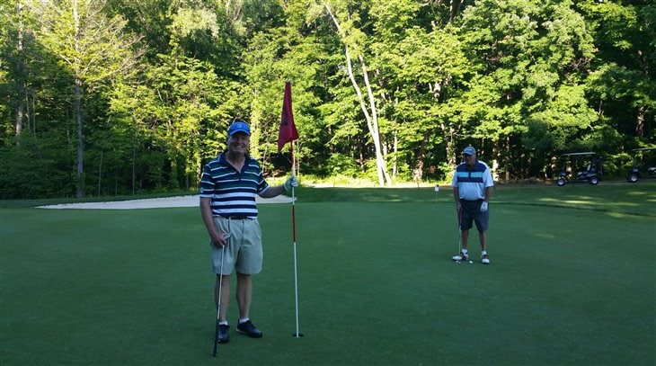 My hole in one
