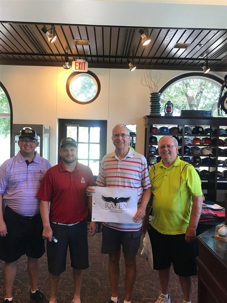 Hole in One on the Fly!