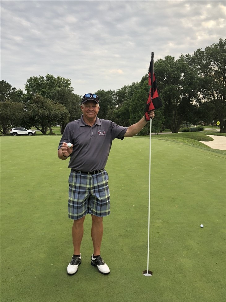 Heck of a hole in one