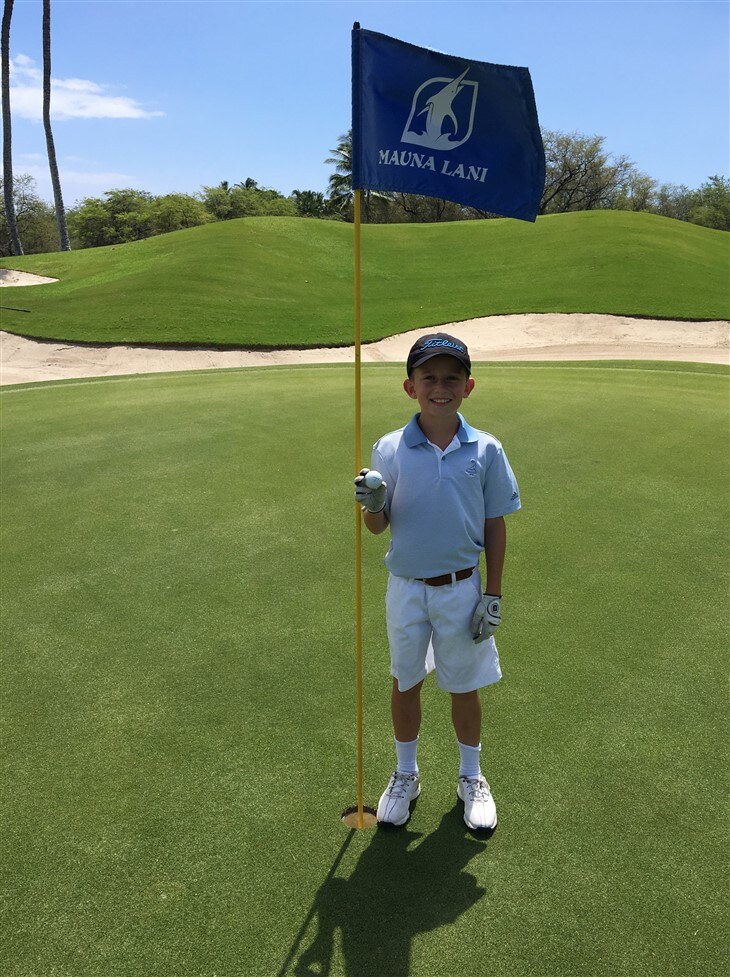 11 year-old has hole-in-one in Hawaii!!
