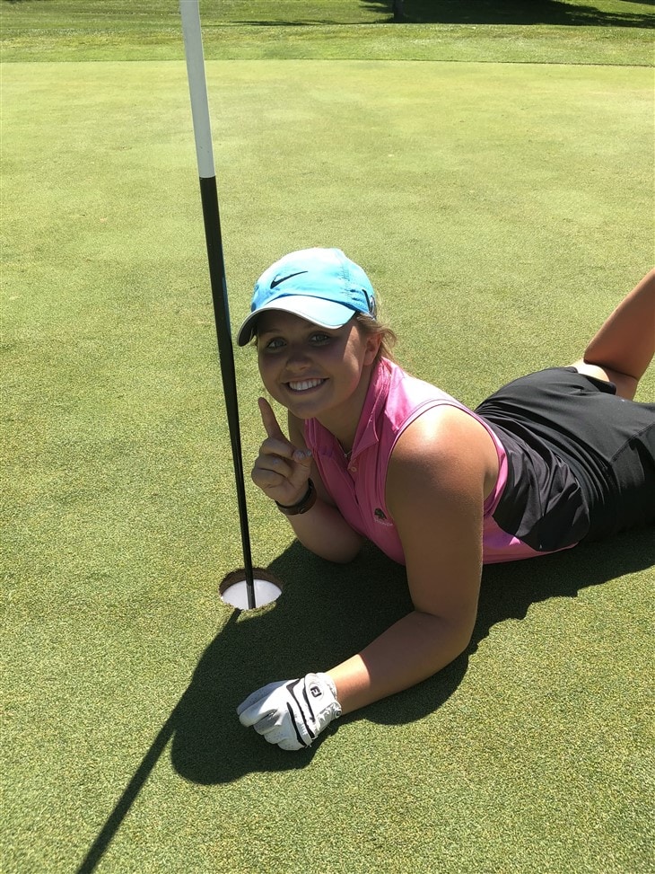 16 years old and a HOLE IN ONE!!!