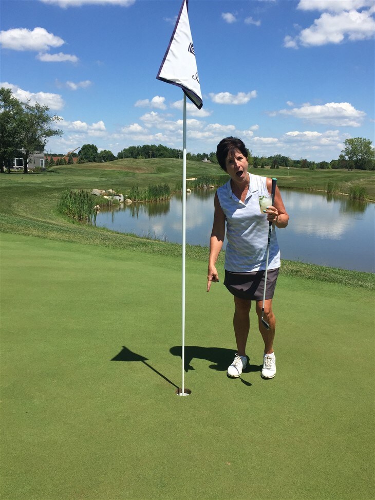 My first hole n one