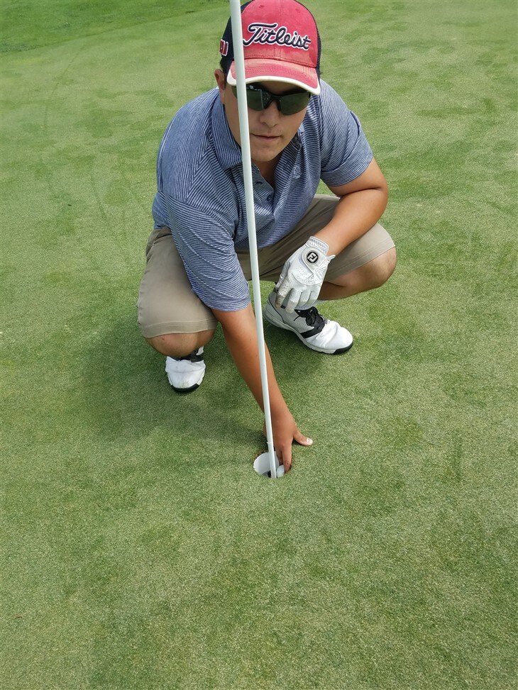 13 year old makes ace on par 4