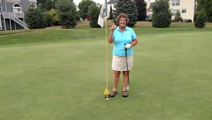 Cathy&#39;s second hole in one