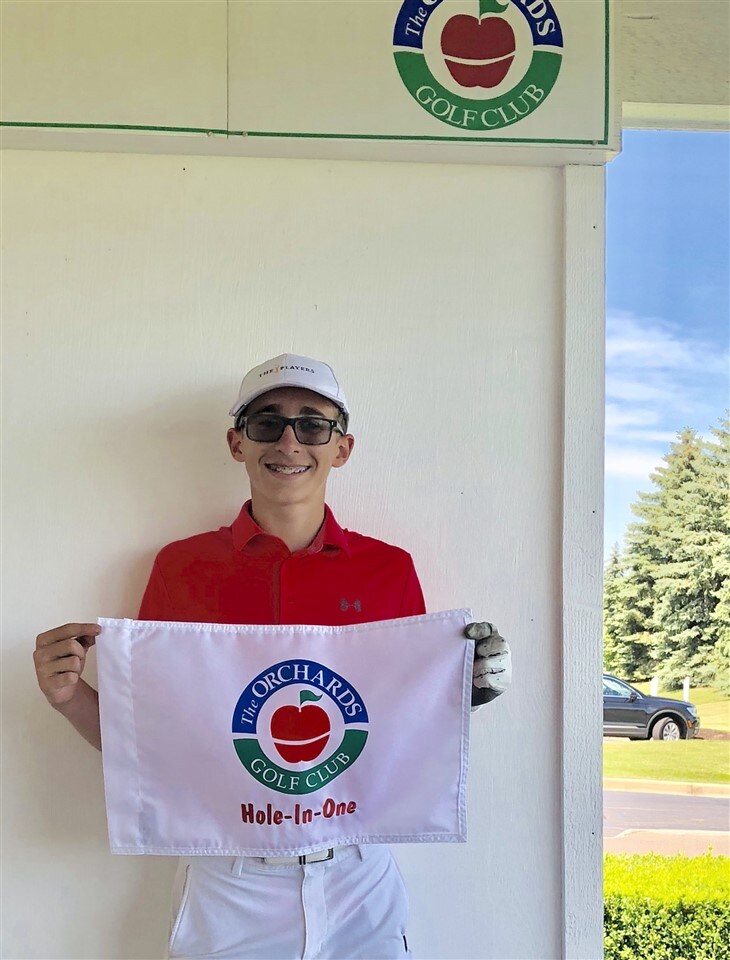Dominic’s 1st Hole in One