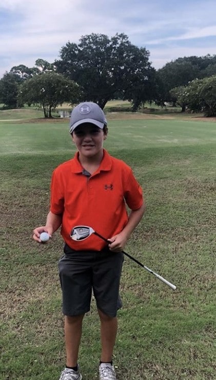 First hole in one at 12