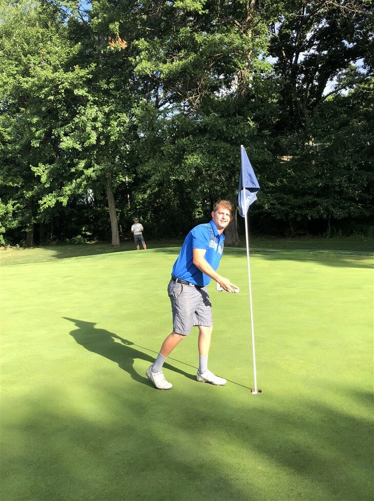 Fist hole in one
