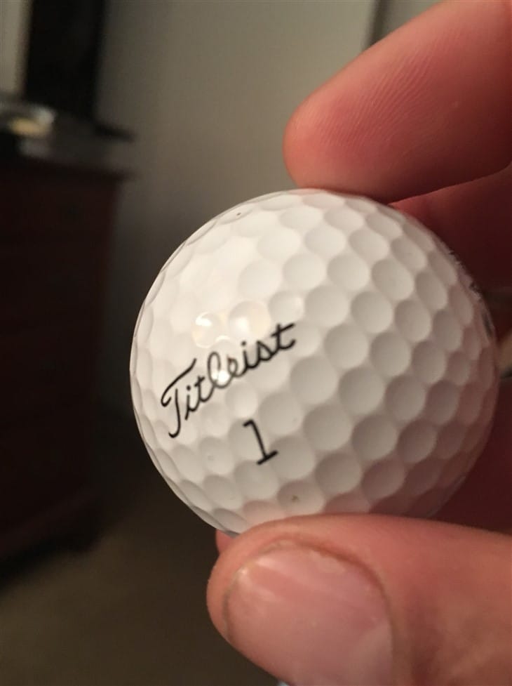 Hole in one on a par four