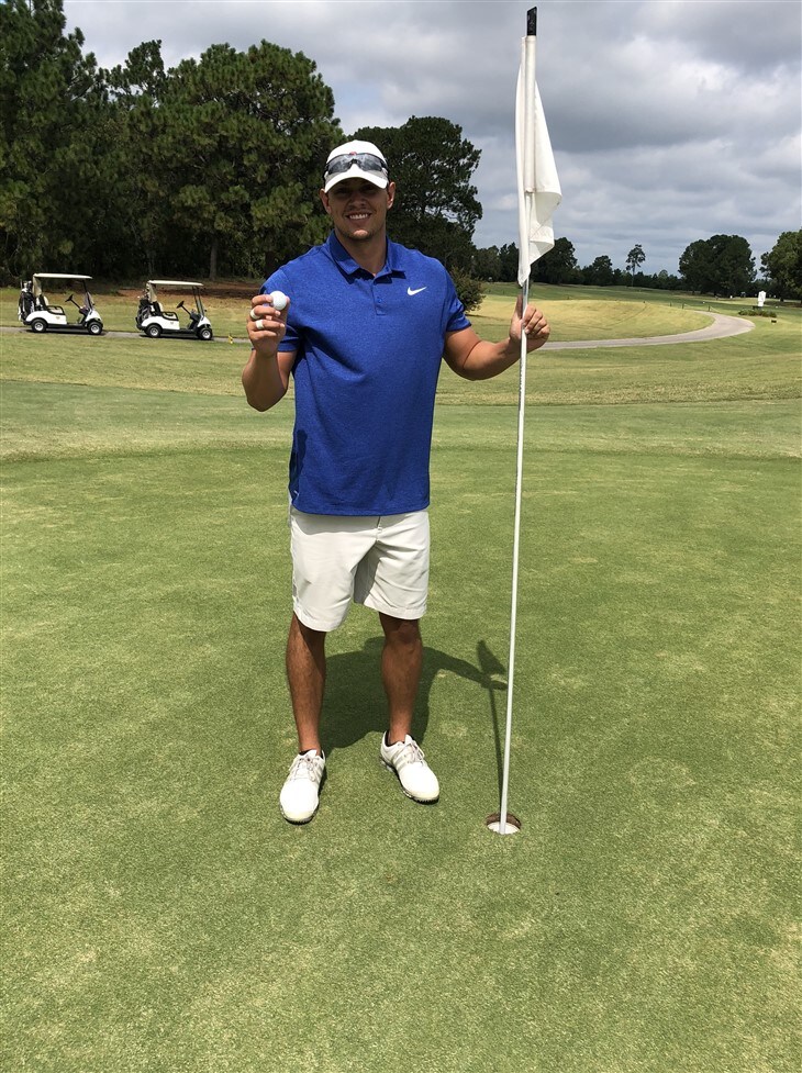 First ever Hole-in-One!