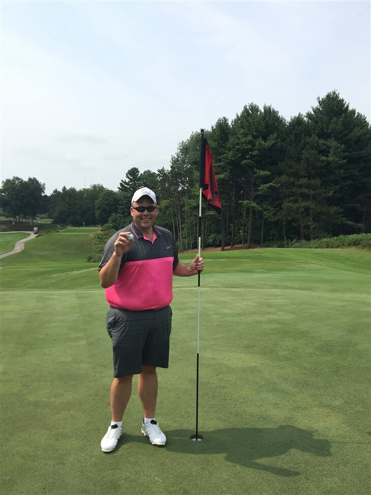 Hole in 1 at Pine Hills, #5