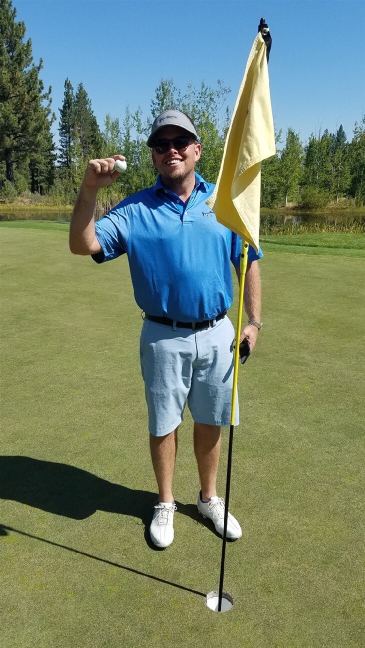 First hole in one